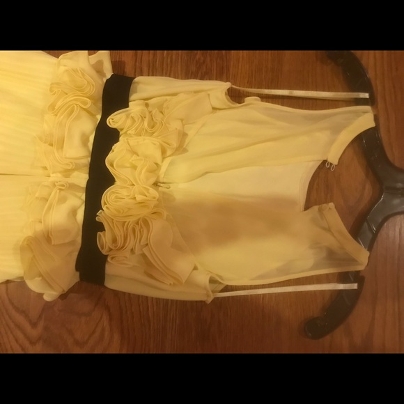 BCBG Yellow Formal Dress - Picture 5 of 8